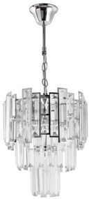 Lampadario a sospensione con catena 3xE27/60W/230V