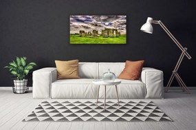 Quadro su tela Paesaggio di Stonehenge 100x50 cm