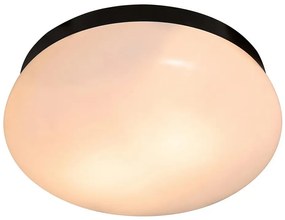 Nordlux - Plafoniera da bagno FOAM 2xE27/55W/230V IP44 nero