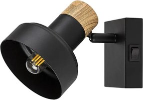 Rabalux 73055 - Faretto da parete SASKIA 1xE14/15W/230V