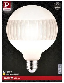 Lampadina LED dimmerabile CLASSIC G125 E27/4,5W/230V 2600K - Paulmann 28743