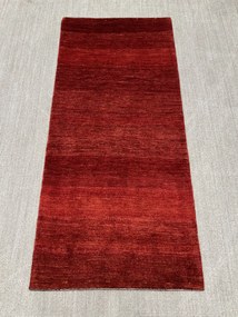 Loribaft Tappeto 200x90 Rosso (Iran) Annodato A Mano