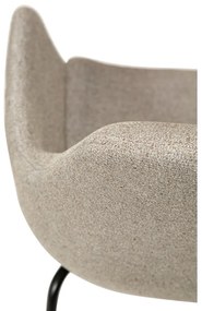 Poltrona beige in tessuto bouclé Zimmer - DAN-FORM Denmark