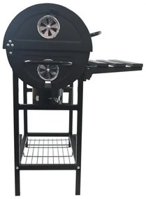 Barbecue a carbonella, colore nero