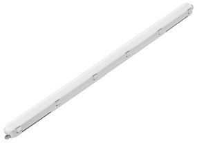 Plafoniera LED 150cm 55W IP66, CCT con Kit di Emergenza Integrato Colore Bianco Variabile CCT