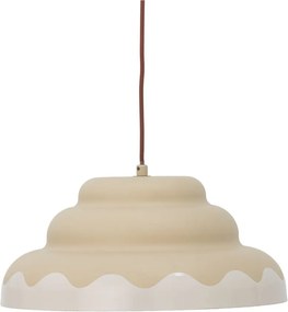 Lampadario color crema con paralume in metallo ø 40 cm Lacya – Bloomingville
