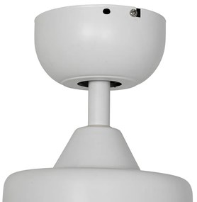 Ventilatore da soffitto bianco 86,7 cm con LED dimmerabile con telecomando - Yuki