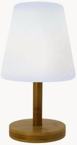 Lampada da tavolo portatile a LED in bambù Standy Mini