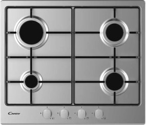 Timeless CEL6PBRX Acciaio inossidabile Da incasso 59 cm Gas 4 Fornello(i) - Candy