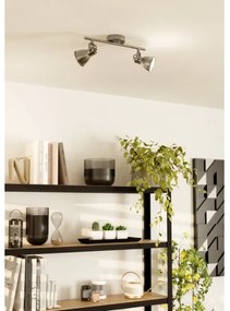 Eglo 96553 - Faretto LED SERAS 2xGU10/3,3W/230V