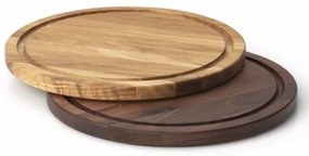 Continente C4205 - Tagliere per servire bistecche d. Noce 28 cm