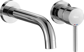 Rubinetto da incasso Rea Lungo Chrom + Box