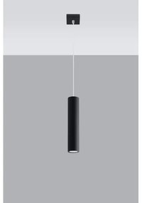 Sollux SL.0327 - Lampadario a sospensione con filo LAGOS 1 1xGU10/10W/230V nero