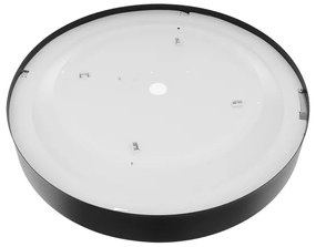 Plafoniera CLEO 4xE27/24W/230V d. 50 cm nero