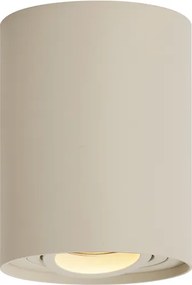 Set di 4 faretti moderni da superficie beige GU10 50mm ruotabili e inclinabili - Rondoo Up