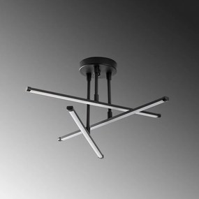 Plafoniera LED nera 26x51 cm Umut – Opviq lights