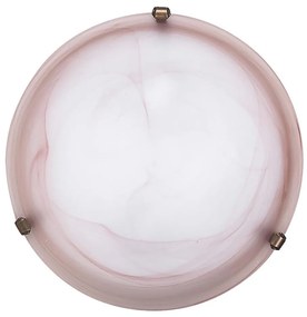 Rabalux 3353 - Plafoniera ALABASTRO 2xE27/60W/230V in vetro alabastrino