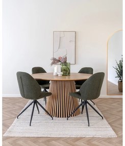 Sedie da pranzo in set color kaki 2 pz Monte Carlo – House Nordic