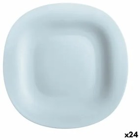 Piatto da pranzo Luminarc Carine Paradise Azzurro Vetro 27 cm (24 Unità)