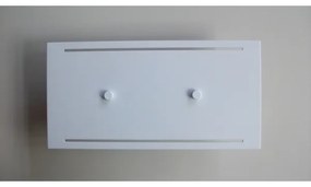 Telefunken 307806TF - Applique a LED da esterno 2xLED/3,5W/230V IP44 bianco