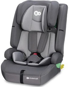 KINDERKRAFT - Seggiolino auto SAFETY FIX 2 i-Dimensioni (76-150 cm) grigio