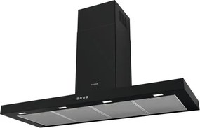 Cappa a parete Stilo Comfort BK Matt A120 FABER nero L 120 cm