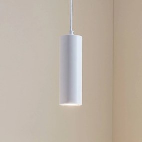 Lindby lampada a sospensione Joffrey, Ø 6 cm, bianco, metallo, GU10
