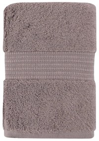 Asciugamano in cotone viola 50x30 cm Chicago - Foutastic