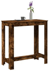Tavolo Bar Rovere Artigianale 102x50x103,5 Cm Legno Multistrato /
