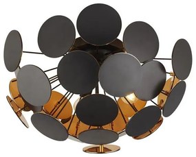 Searchlight 3073-3BG - Lampada da soffitto DISCUS 3xE14/60W/230V