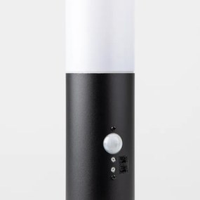 BRILAGI - Lampada da esterno con sensore NOVA 1xE27/15W/230V 40 cm IP44 nera