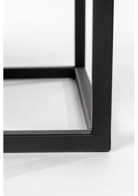 Portabottiglie in rattan nero per 8 bottiglie, 80x100 cm Guuji - White Label