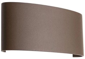 Redo 90227 - LED Applique da esterno FABO LED/6W/230V 3000K IP54 marrone