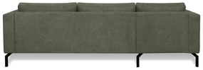 Divano angolare verde scuro (angolo sinistro) Gomero - Scandic