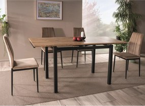 Tavolo GD-017 in MDF rovere Artisan – 110/170x74x75 cm