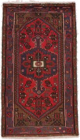 Hamedan Tappeto 70x130 (Iran) Annodato A Mano