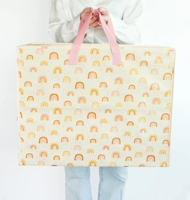 A Little Lovely Company - borsa portaoggetti XL - arcobaleno