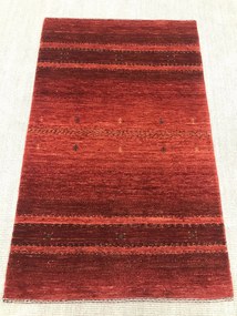 Loribaft Tappeto persiano 140 x 80 Rosso (Iran) Annodato A Mano
