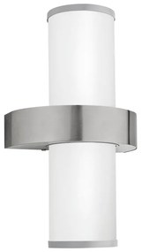 Applique moderno da esterno Beverly grigio IP44 2X E27 EGLO