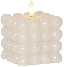 Candela LED a cera bianca Dot, altezza 9,5 cm Flamme - Star Trading