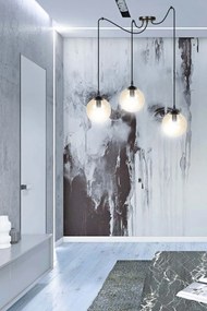 Lampadario a sospensione GIGI 3 BLACK MIODOWY