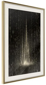 Poster  Rain of Light  Cornice Quadri Cornice d'oro con passe-partout, Larghezza x Altezza Home decor 30x45