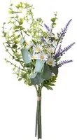 Set 2 Bouquet Artificiali Margherite Lavanda H 48 cm