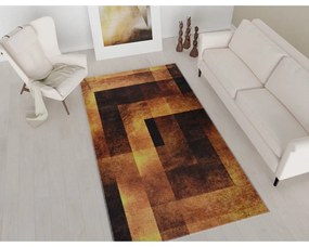 Tappeto lavabile arancione 160x230 cm - Vitaus