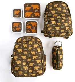 A Little Lovely Company - set di quattro scatole merenda - orsi