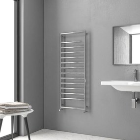 Kamalu - radiatore bagno 1300x500mm cromato interasse 462 mm kam-d7013c