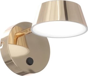 Open Design OR86539 - Lampada da parete a LED TIMO LED/6W/230V 3000/4500/6500K ottone