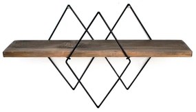 Mensola da parete 36x60 cm abete