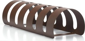 Rastelliera Portabici 5 Posti in Ferro 90x30x23 cm Belfer Bike Rack 42/PB Ruggine...