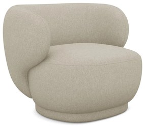 Poltrona beige Hina – Makamii